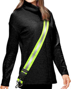 Reflective Sash for Walking at Night - Replaces Reflective Vest Safety Vests Reflective Running Vest - Reflective Running Gear Reflective Belt Night Walking Running Reflective Gear for Walking Biking