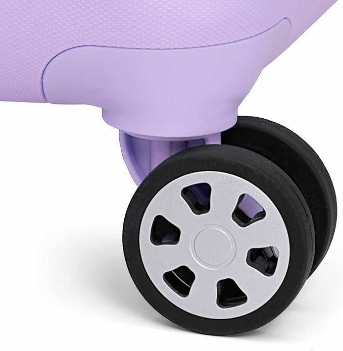 Traveler's Choice Pagosa Hardshell Expandable Luggage with Spinner Wheels, Lavender, 26-Inch Medium