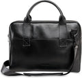 Nordweg Nomad Leather Briefcase NW080A – Leather Bag for Work & Travel – Fits 15.6” Laptop – Minimalist, Durable, Elegant