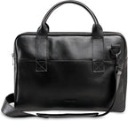 Nordweg Nomad Leather Briefcase NW080A – Leather Bag for Work & Travel – Fits 15.6” Laptop – Minimalist, Durable, Elegant