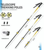 G2 21/25/30 Inches Light Weight Snowshoes for Women Men Youth, Set with Trekking Poles, Tote Bag, Gaiters,Special Fast Ratchet Binding, Orang/Blue/Red Available