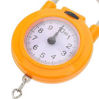 Healifty Portable Mini Spring Luggage Weight Scale with Hook High Precision Handheld Travel Scale for Suitcases and Fishing for Weighing