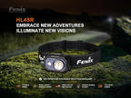 Fenix HL45R 1000 Lumen Adjustable Beam Headlamp, Rechargeable, AAA Dual Fuel, Gesture Sensing, Floodlight,Spotlight, Red Light with EdisonBright Battery Carrying case