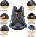 Diamond Candy Waterproof Hiking Backpack for Men and Women, Lightweight Day Pack for Travel Camping
