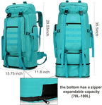 Hiking Backpack for Men 70L/100L Camping Backpack Military Rucksack Molle 3 Days Assault Pack for Climbing