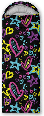 QOOMO Camping Sleeping Bags,3 Season Warm & Cool Weather,Lightweight,Waterproof Sleeping Bags for Adults & Kids,Traveling,and Outdoors,Camping Gear Equipment