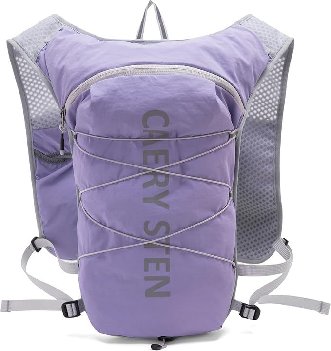 Carey STEN Hydrated Backpack, Running Vest, paired with a 1.5L Water Bag Hiking Backpack, Suitable for Running, Hiking, Marathon, and Both Men and Women