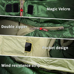 Down Backpacking Sleeping Bag 620FP, Lightweight Sleeping Bag for Adult Backpacking, Hiking, Camping. with Compression Bag.