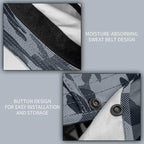 Sun Blocker Hats Outdoor Sun Protection Fishing Cap with Neck Flap Large Brim Outdoor Hat