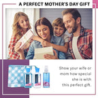 Bath & Body Care Travel Set - Home Spa Set with Body Lotion, Shower Gel and Fragrance Mist, Personal Body Care Travel Set (City of Love)