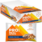 PROBAR - MEAL Bar, Original Trail Mix, Non-GMO, Gluten-Free, Healthy, Plant-Based, Whole-Food Ingredients, Natural Energy (12 Count)