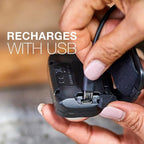 Energizer Rechargeable LED Headlamp Pro400, IPX4 Water Resistant, High-Powered Bright LED, Multiple Light Modes, Best Headlight for Camping, Running, Outdoors, Emergency Light, USB Included