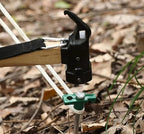 Cheardia 10 Pack Tent Stakes Heavy Duty, 9.75 Inch Yard Stakes Non-Rust Metal Tent Pegs Ground Stakes Tent Spikes for Camping Patio, Garden, Canopies, Grassland, Outdoor, Green