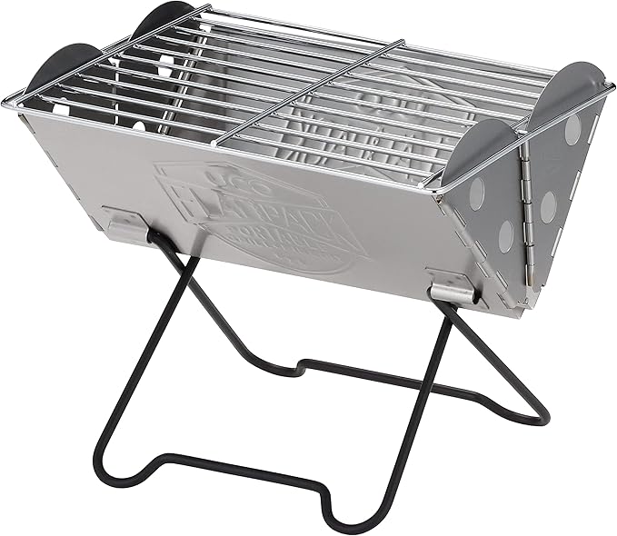 UCO Flatpack Mini Portable Stainless Steel Grill and Fire Pit