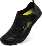 L-RUN Barefoot Water Shoes Women Mens Aqua Sock Athletic Hiking Water Sports Shoes for Swim Beach Pool Sand Diving Walking