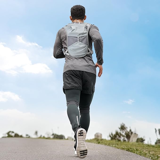 Hydration Running Backpack: Ultra Trail Running Vest for Marathon and Trekking Lightweight Hydration Backpack Daypack for Cycling ( Without Bladder)