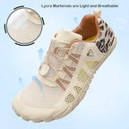 L-RUN Barefoot Water Shoes Women Mens Aqua Sock Athletic Hiking Water Sports Shoes for Swim Beach Pool Sand Diving Walking