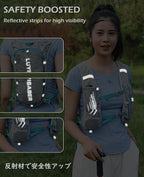 TRIWONDER Hydration Backpack Lightweight Water Pack for Men Women Hydration Pack for Cycling, Running, Hiking and Biking