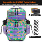 Military Tactical Backpack 45L Large Tactical Backpack for Men, Hiking Rucksack With Bottle Holder