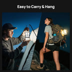 Consciot CL1 Mini Dual Light Sources LED Lantern, Retro Style Battery Powered Lamp, Dimmable Warm White and Daylight Modes, Up to 200H Run Time, Portable Atmosphere Lights for Indoor & Outdoor Use