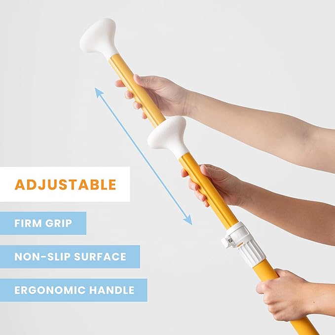 Paddle Board Paddle 2-in-1 Aluminum Sup Paddleboard Oar & Kayak Detachable 4 Piece | Double Sided Sup Oar Adjustable for Stand Up Board | Packable Paddleboard Ore & Kayak for Paddleboarding