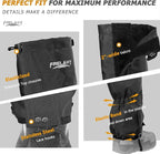 Frelaxy Leg Gaiters Ultra HIGH-Performance Hunting Gaiters, 100% Waterproof Hiking Gaiters with Upgraded Rubber Foot Strap, Adjustable Snow Boot Gaiters