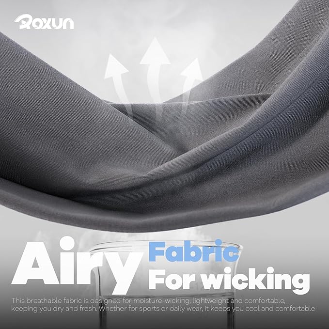 4 Pack Neck Gaiter, Cooling Breathable Face Mask UV Protection Scarf Hiking Bandana for Men/Women