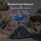 Naturehike Cloud-Up 2 Person Tent Lightweight Backpacking Tent with Footprint - Free Standing Ultralight Camping Hiking Backpack Tents Two Person Tent