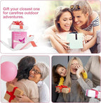 Female Urination Device, Reusable Female Urinal Silicone Women Pee Funnel Allows Women to Pee Standing Up, The Perfect Companion for Camping,Outdoor,Travel（Fuchsia）