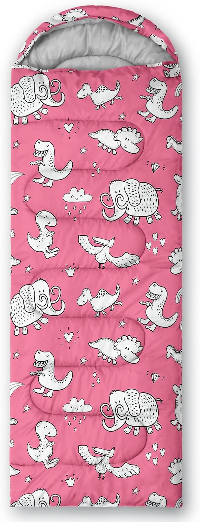 BSNTHO Camping Sleeping Bags,3 Season Warm & Cool Weather,Lightweight,Waterproof Sleeping Bags for Adults & Kids,Traveling,and Outdoors,Camping Gear Equipment