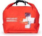 RHINO RESCUE Waterproof Boat First Aid Kit, Lightweight Boat Accessories Dry Bag, Emergency Marine Survival Supplies for Outdoor Kayak, Fishing, Floating, Swimming, Beach & Camping (Red)