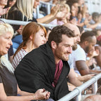 Fleece Waterproof Outdoor Blanket - Windproof Stadium Blanket for Camping, Picnics, and Sports Stay Dry and Comfortable 80"x 58"(Black)