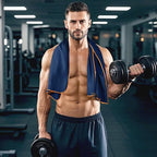 Sfee 2 Pack Microfiber Travel Towel, Quick Dry Towel Camping Towel Super Absorbent Compact Lightweight Sports Towel Swim Gym Beach Towels Set for Gym, Hiking, Pool, Backpacking, Bath, Yoga