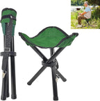 Travel Folding Camping Stool, (Sol·d by→Cenbee) Use Height 14" and Max Weight 300 lbs Outdoor Portable Party Chair Fishing Chair Seat for Camping Fishing Hiking Gardening and Beach Painting