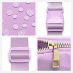Gitus Initial Belt Bag Fanny Pack Crossbody Bag for Girls Birthday Gifts Age 8-10 Teen Girl Gifts Trend Stuff Personalized Letter Gifts for Daughter Sister (Lavender-L)