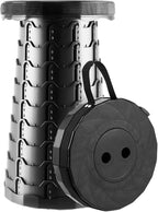 Upgraded Foldable Stool Thickened, Portable Collapsible Stool Retractable Stool for Fishing, Hiking Tours, BBQ, Parties, Outdoor Activities