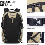 MOUNTAINTOP 30L Hiking Backpack,Men Women Camping Backpack,Lightweight Trekking Travel Backpacks for Climbing Skiing Cycling