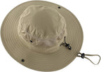 Home Prefer UPF50+ Mens Sun Hat Wide Brim Womens UV Protection Beach Bucket Hat for Fishing Hiking Snap Up Cowboy Hat