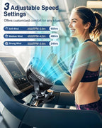 FRIZCOL 12000mAh 8 Inch Portable Clip On Fan Rechargeable, Battery Operated Desk Fan, Camping Fans with lights and Remote, USB Fans Sturdy Clamp for Golf Cart Desk Office Stroller Bedroom Tent