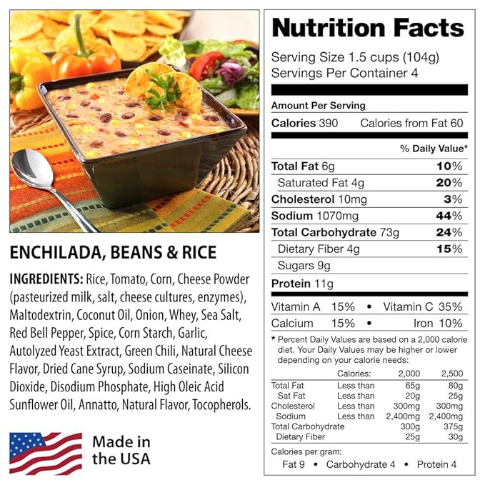 Gluten-Free Food Storage - 360 Large Servings - 81 Lbs - Legacy Emergency Preparedness Supplies - Long Term 25 Year Shelf Life Survival Kit