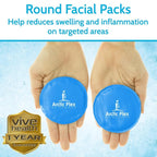 Arctic Flex Cold Eye Mask - Gel Ice Pack for Cool Sleeping, Dry Night Treatment - Reusable Hot Spa Therapy for Sleep, Skin Puffiness, Migraine