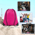 Grneric 28 Pcs Drawstring Backpack Bulk String backpack Drawstring Bags Cinch Sack Gym Sport Traveling String Bag for Men Women