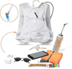 Orange Mud Endurance Pack V3.0 Running Vest – 2L Hydration Backpack for Trail Running, Hiking & Cycling – Lightweight, Breathable Mesh, Gear Pockets, Trekking Pole Loops