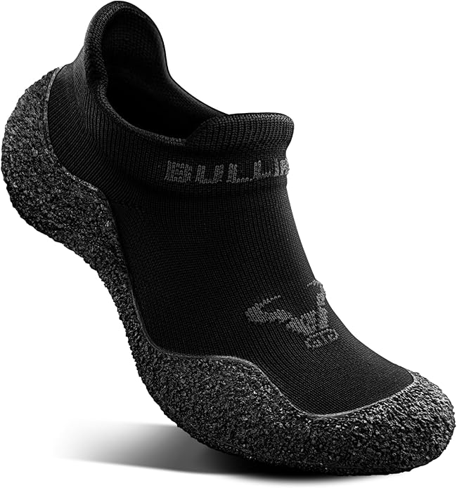 BULLIANT Men Slipper Socks,Grip Socks Hiking Water Shoes Barefoot Shoes for Outdoor Walking Exercises
