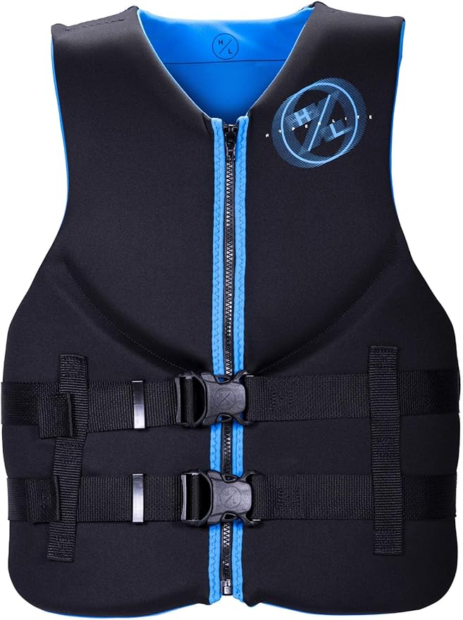 HyperLite Men's Indy Life Jacket - US Coast Guard Approved Level 70 Buoyancy Aid, Great for Any Water Sports Activity Including Boating, Paddle & Swimming