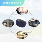 Cloud Sleep Travel Pillow｜360° Adjustable Neck Pillow for Airplane & Office｜NASA Memory Foam｜Free Eye Mask & Earplugs (Dark Blue)