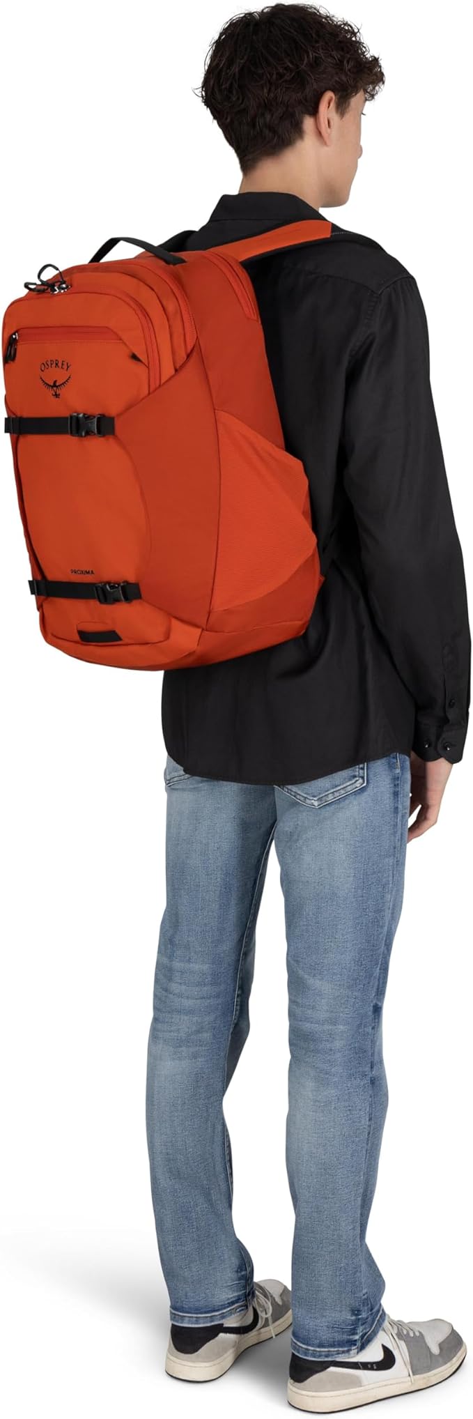 Osprey Proxima 30L Campus Laptop Backpack - Organized Everyday Pack with Tech Storage, Water Bottle Pockets, and Comfortable Carry - Perfect for College, Commute, and Travel, Firestarter Orange