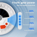 Solar Camping Lanterns Remote Tent Light - 4000LM Portable LED Camping Light Hanging Waterproof USB Rechargeable Lantern for Camping, Hiking, Power Failure, Hurricane (120 LEDs)