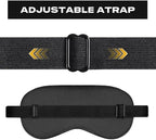 Silk Sleep Mask for Side Sleeper,Eye Mask for Sleep, Real Natural Pure Mulberry Silk Eye Cover, Blocks Light Skin-Friendly & Lightweight Reduces Puffy Eyes for Women Men