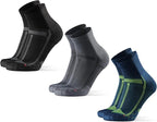 DANISH ENDURANCE Ultra-Comfort Quarter Running Socks - 3 or 5 Pack